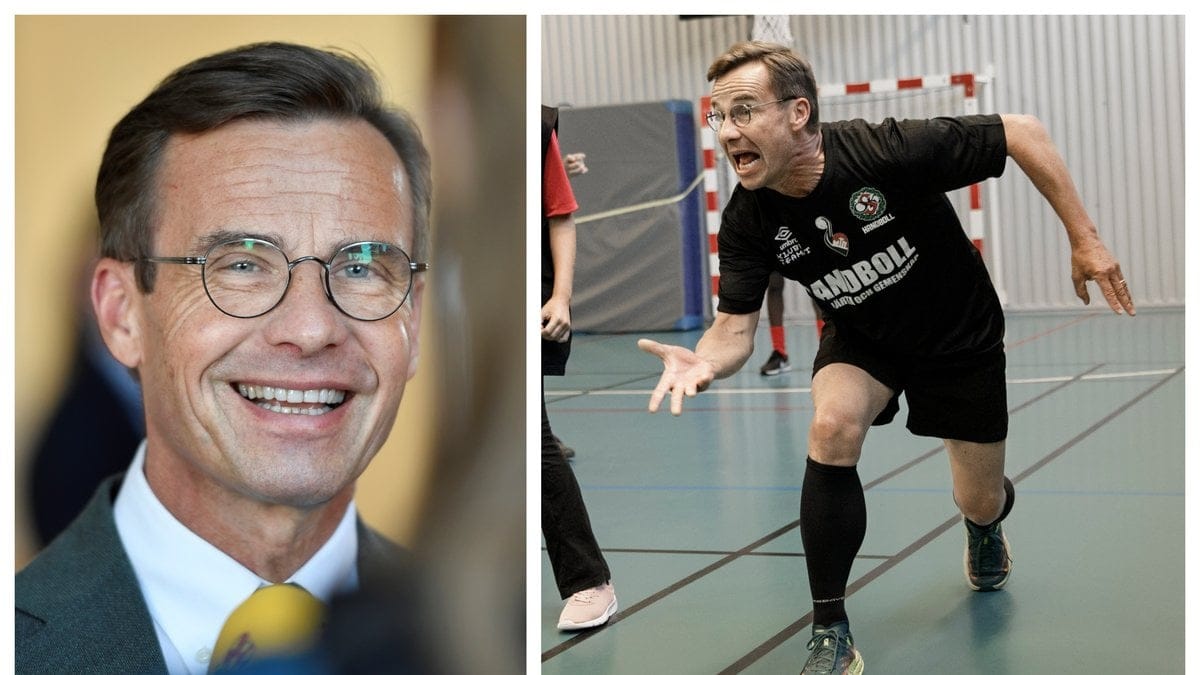 Ulf Kristersson (M) får en hel del frågor om sina vader.