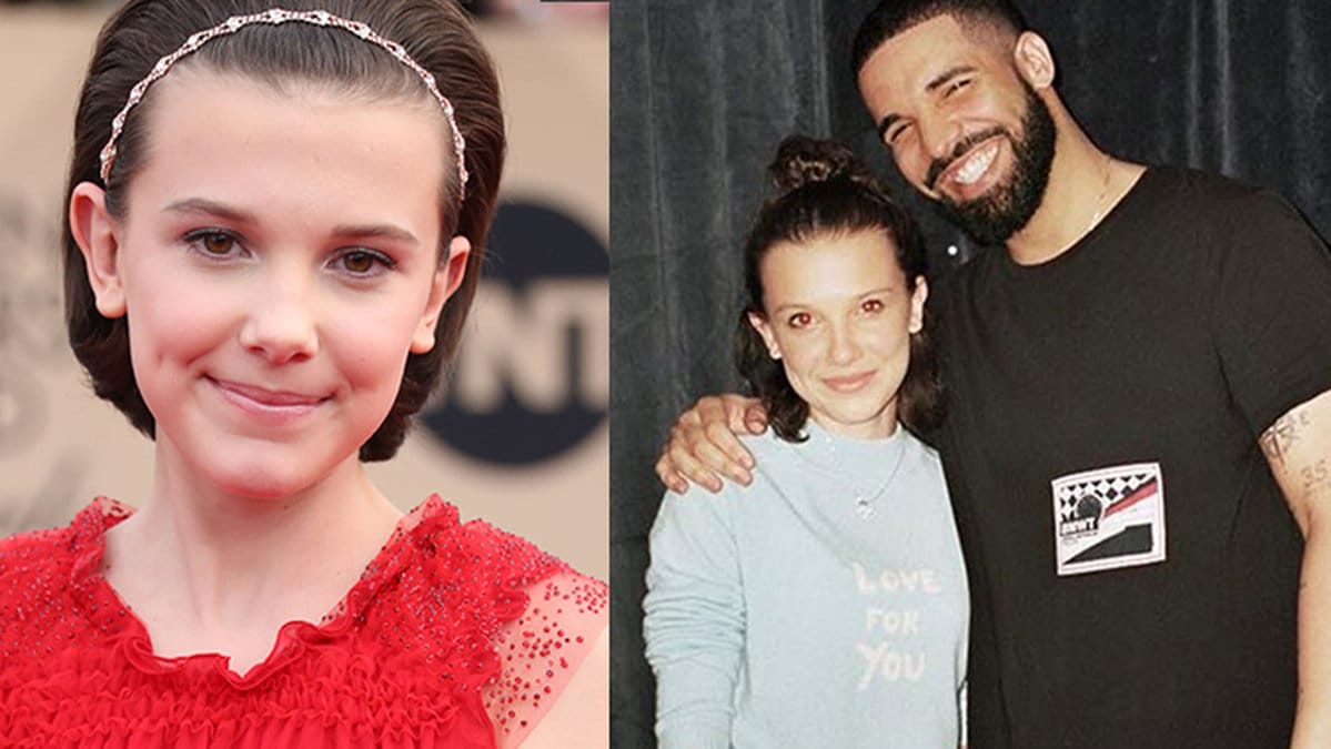 Millie Bobby Brown och rapstjärnan Drake