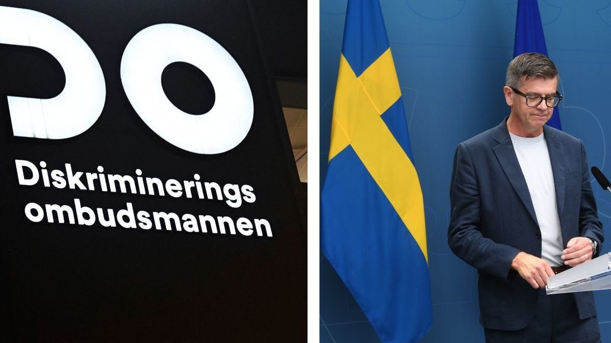 Diskrimineringsombudsmannens logga och diskrimineringsombudsmanenn. 
