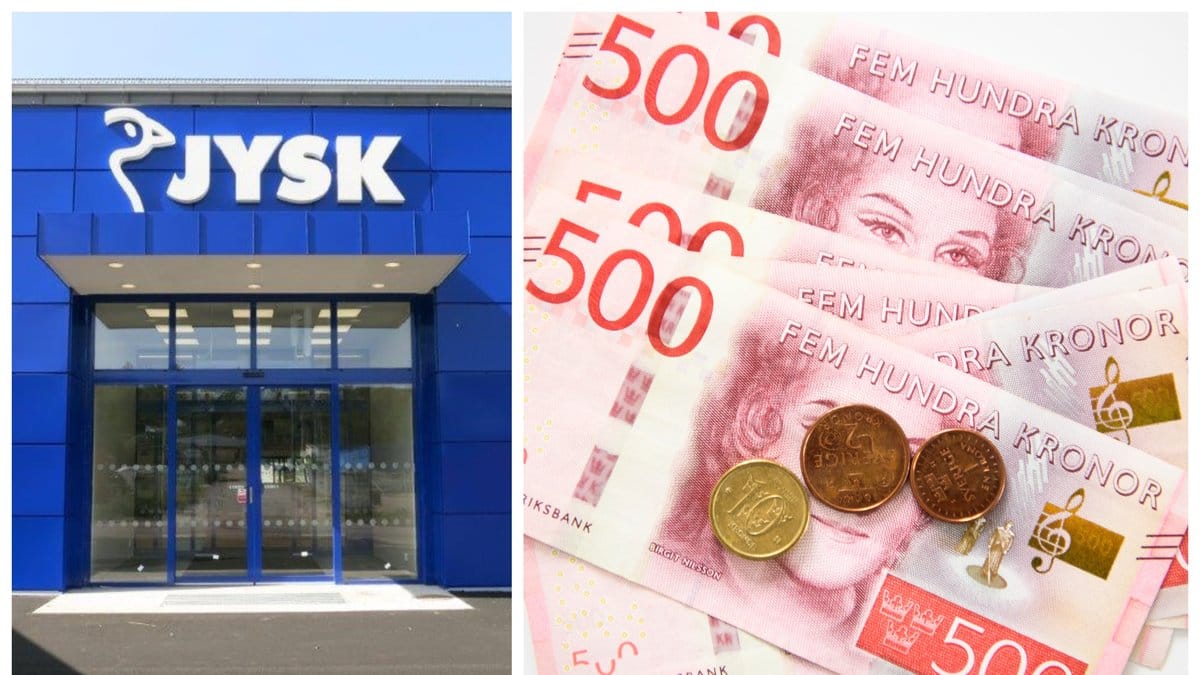 Jysk delar ut en miljonbonus till sina medarbetare.
