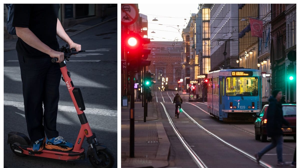 Att åka elsparkcykel nattetid i Oslo är nu förbjudet.