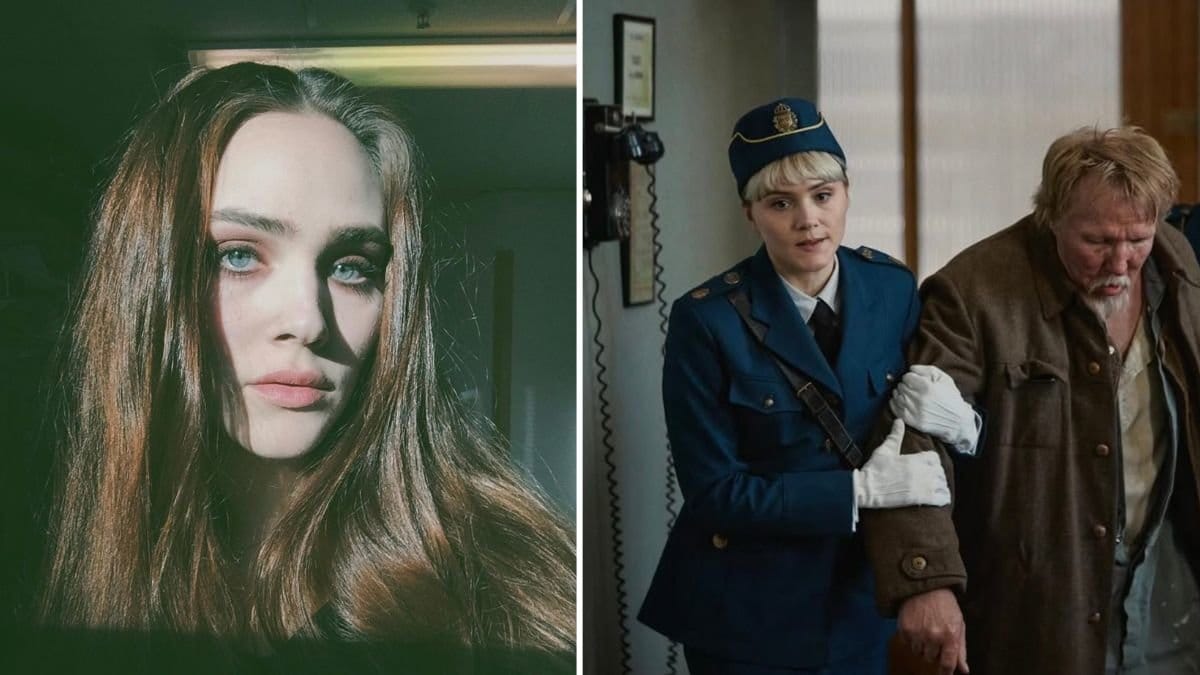 Agnes Rase som medverkar i Netflix-serien Skiftet.