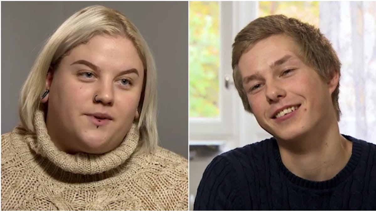 Christian och Frida som är med i Lyxfällan