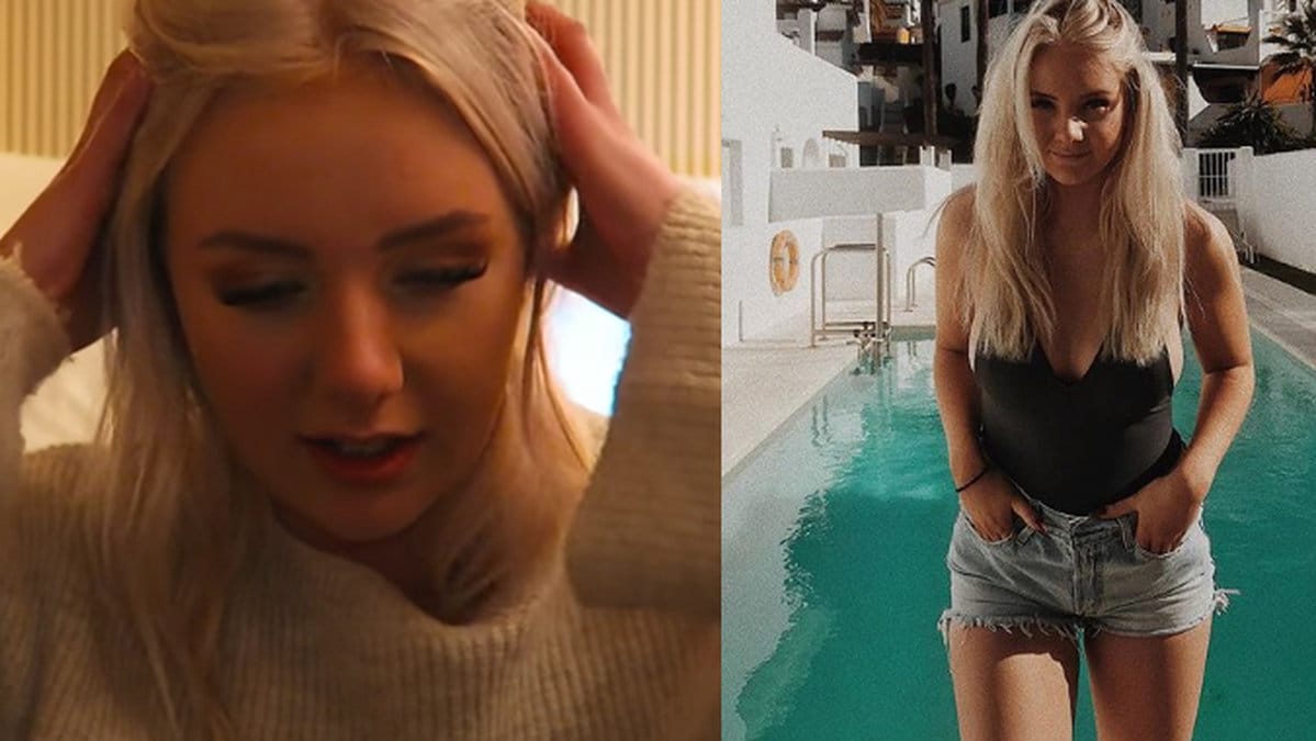 Youtubern Linn Ahlborg har fotograferats för NA-KD.