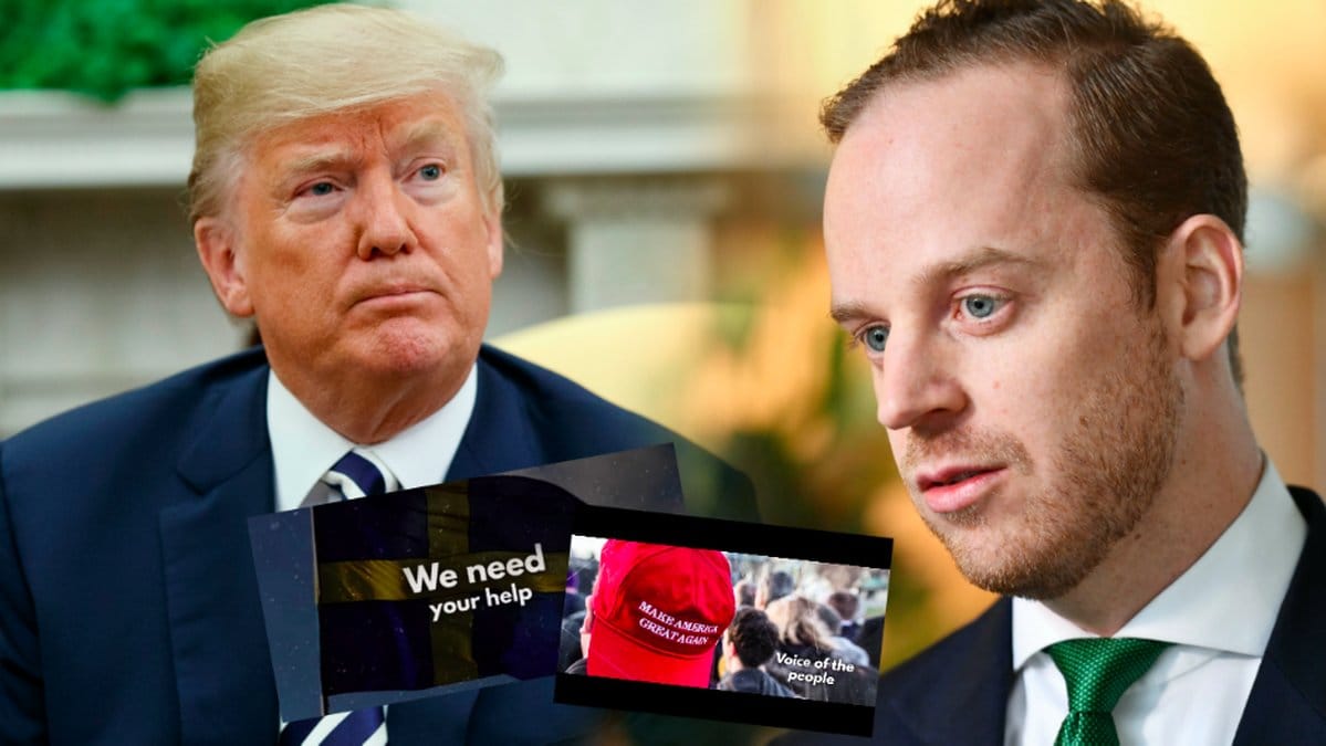 Alternativ för Sverige och Donald Trump