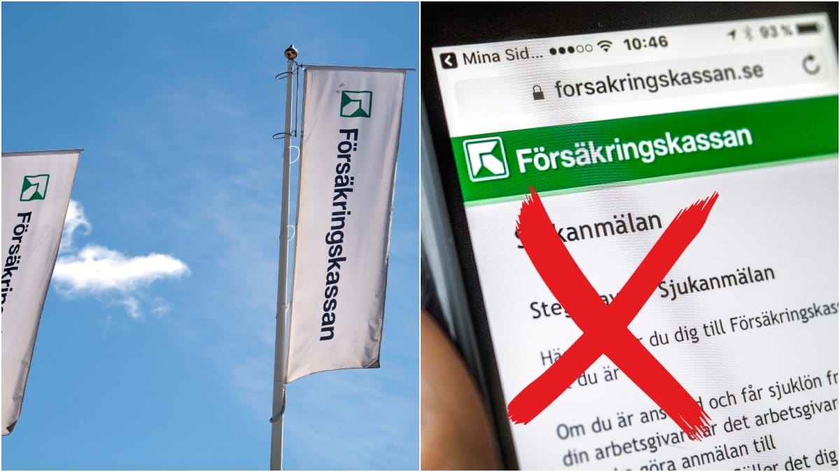 Försäkringskassans app.