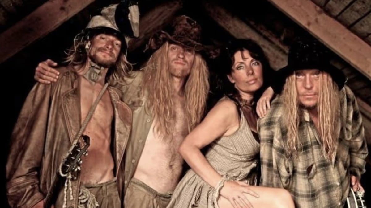 Rednex med Anders Sandberg längst till höger.
