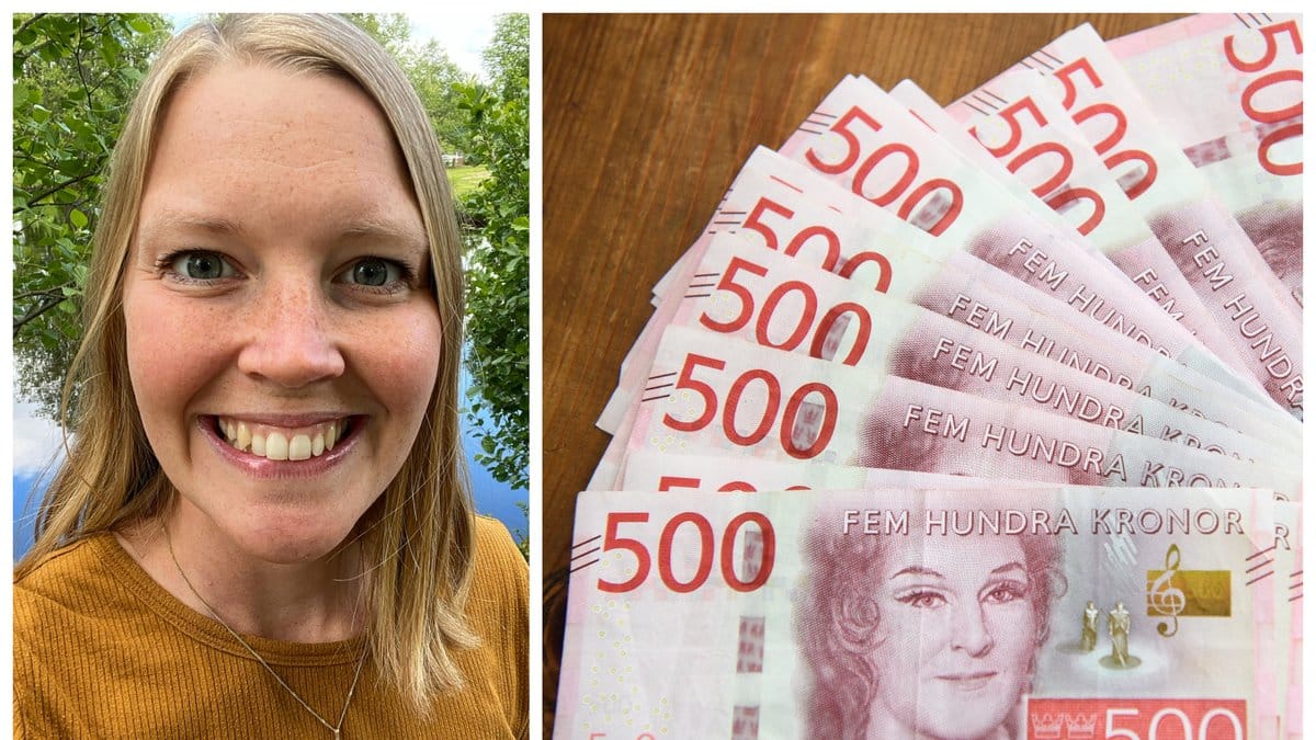 Madelen Larsson driver Instagram-kontot @miljonmalet.