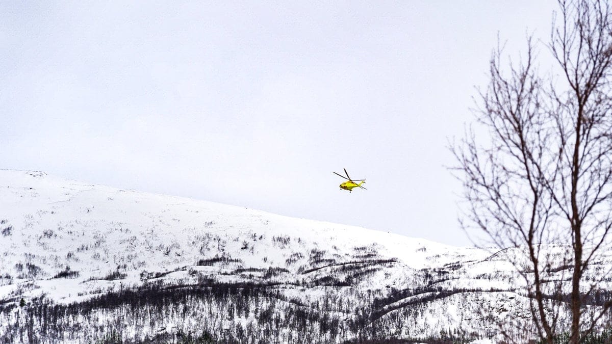 Tre döda efter snöskred i Norge