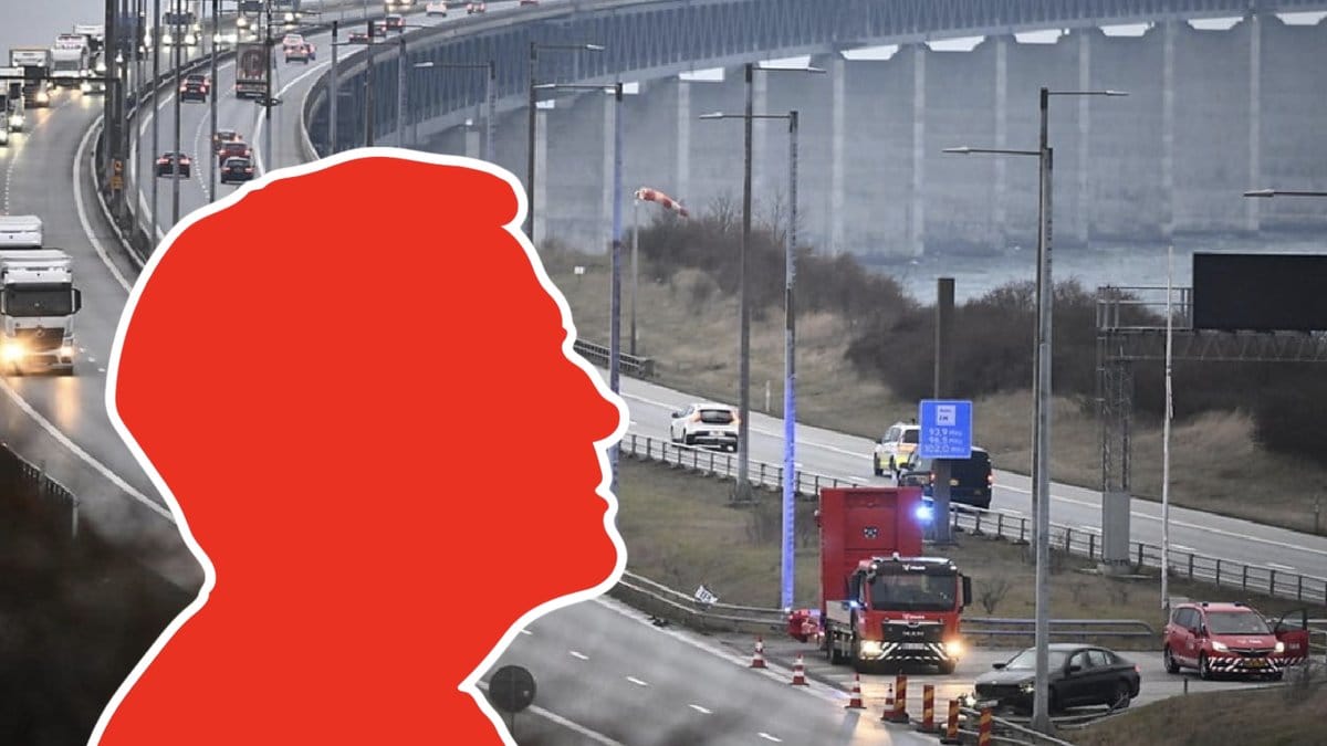 Här kom lastbilen körandes med knarket. Arkivbild.