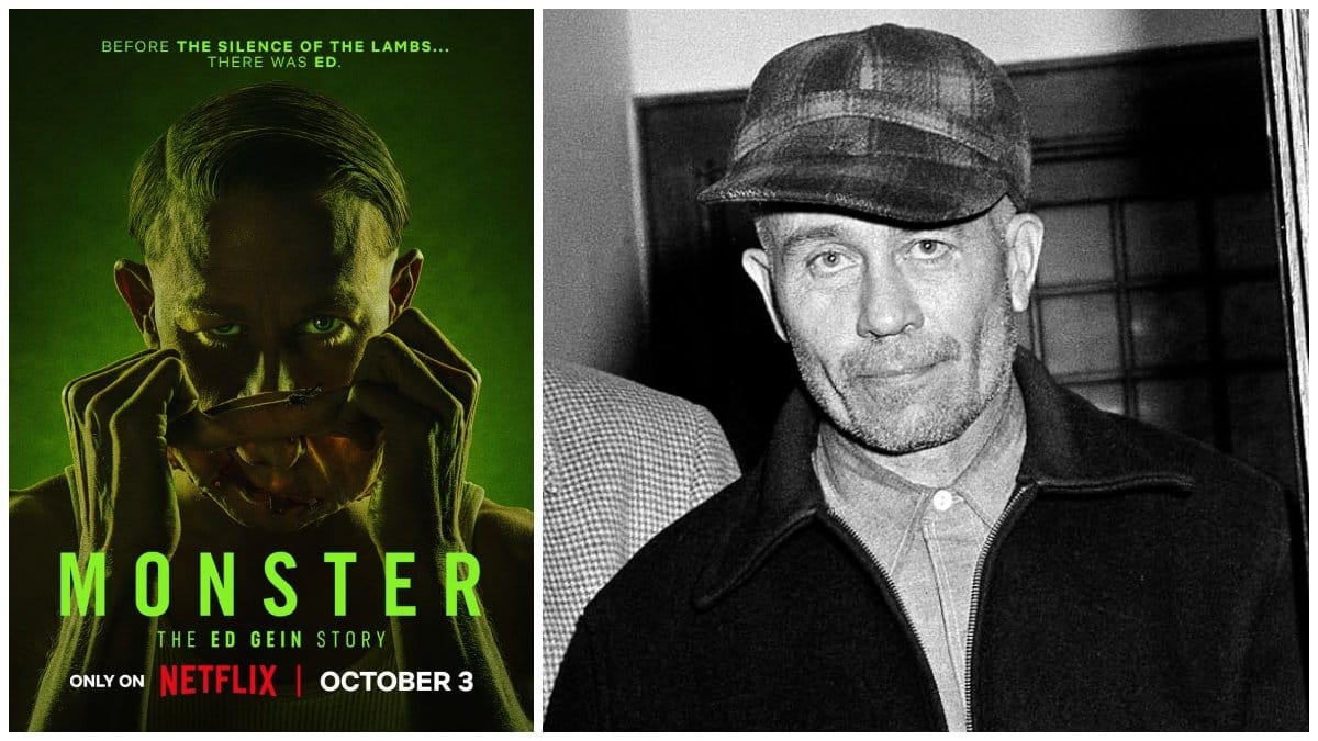 Omslaget till Monster: The Ed Gein Story och Ed Gein