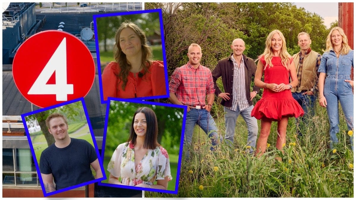 TV4-skylt, brevskrivare och bönderna i Bonde söker fru 2025