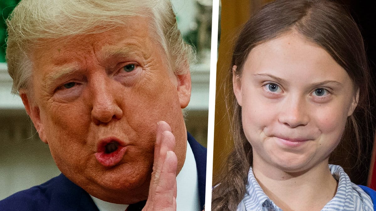 President Trump Thunberg