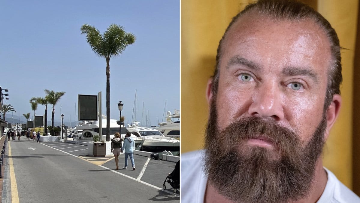 Jan Emanuel är glad att lämna Puerto Banus bakom sig. 