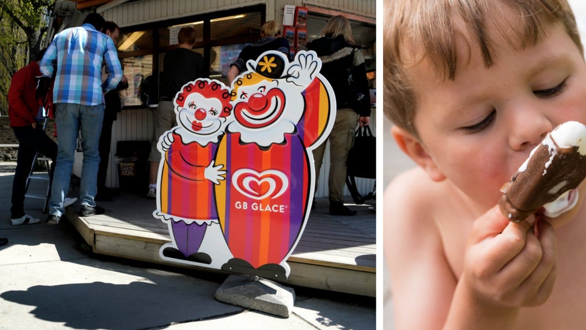 GB tar bort 15 glassar.