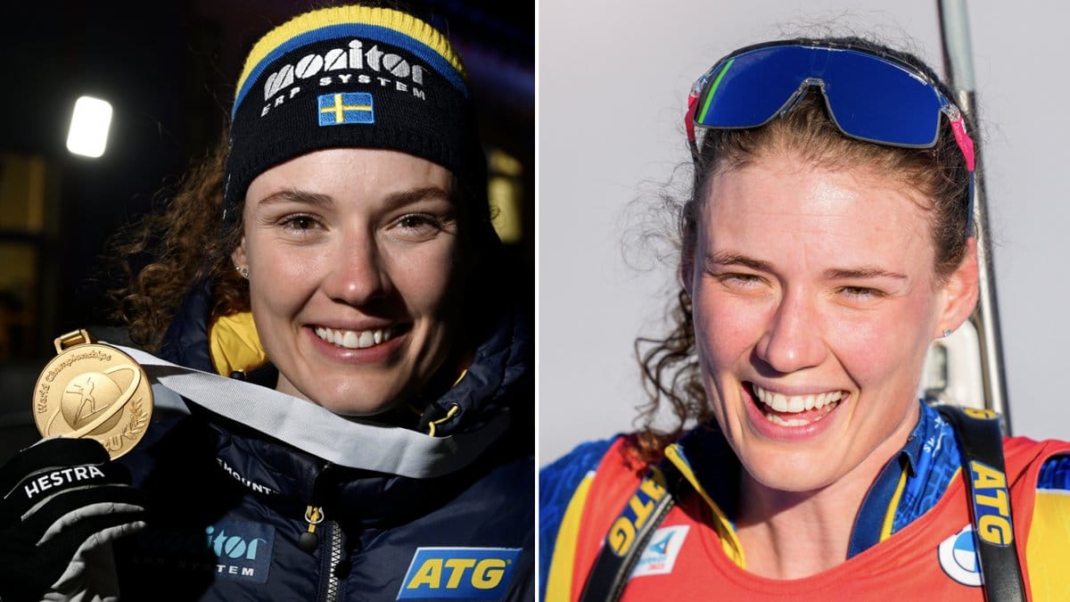 Hann Öberg skördar framgångar under skidskytte-VM. 