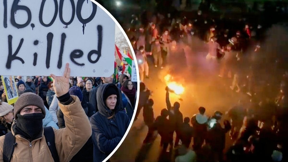 Regimen har stängt ned internet i Iran.