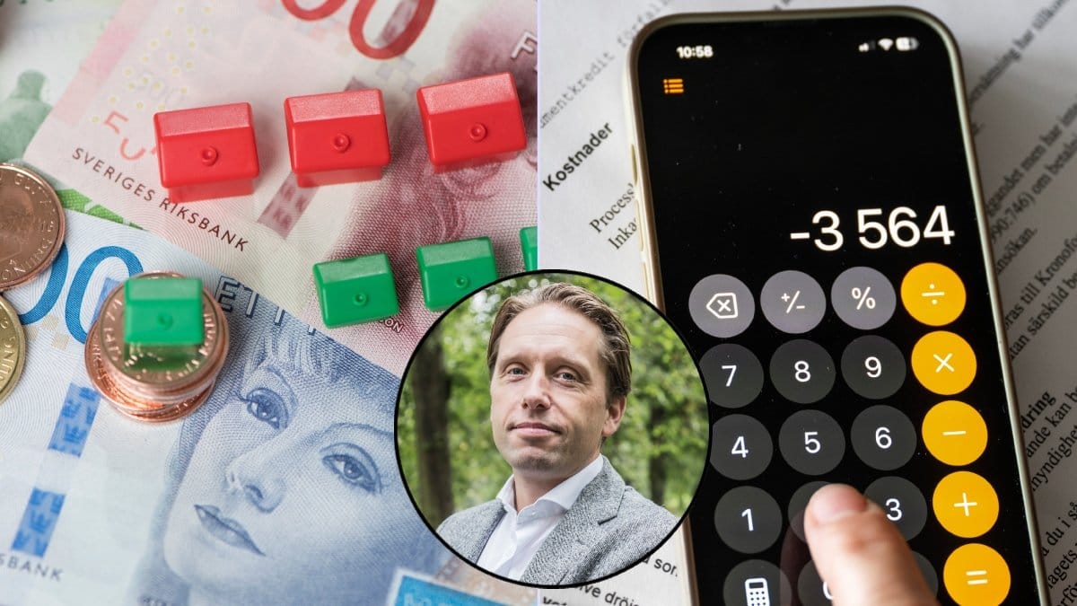 Bolån, pengar och kalkylator