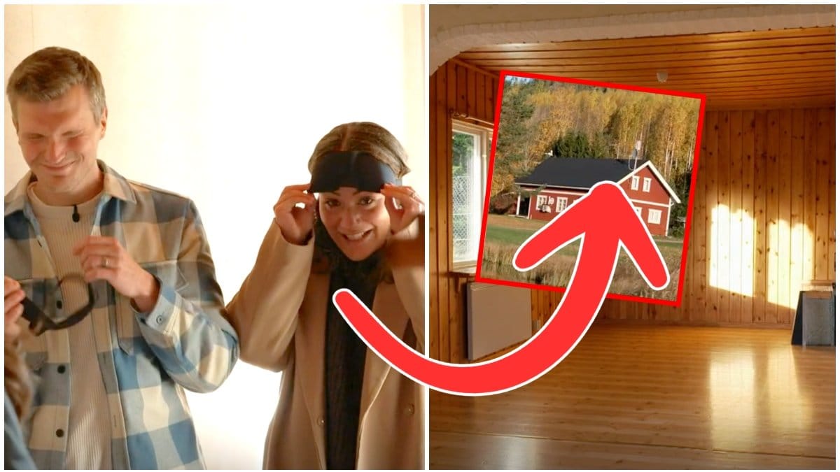 Sandra och Marcus köper nytt hus.