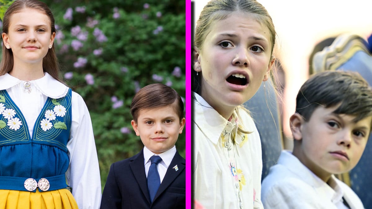Victoria, prinsessan Estelle och prins Oscar