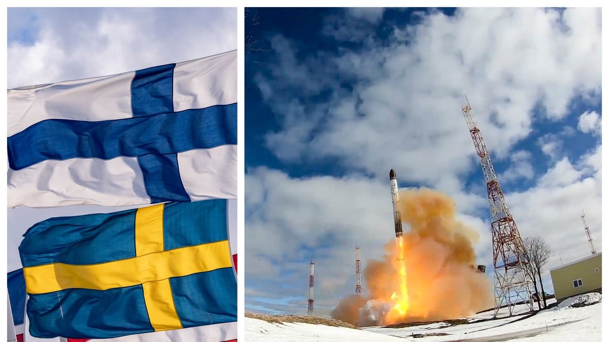 Finland och Sverige ansöker om Natomedlemskap.