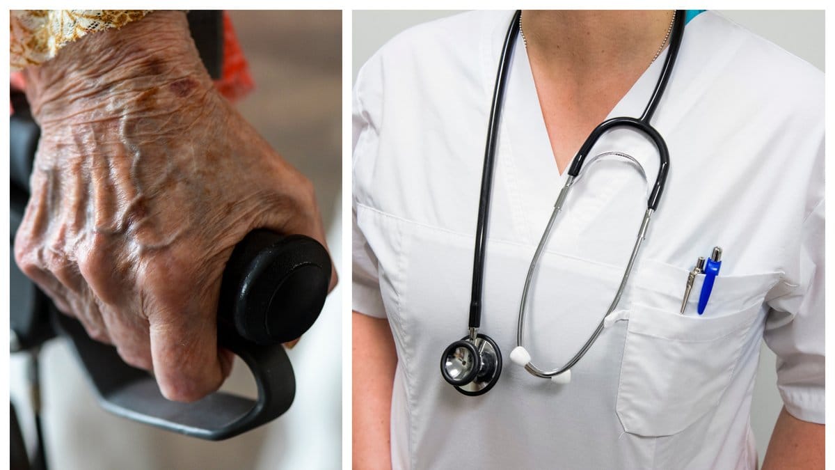 En dement kvinna dödförklarades av en läkare i Lund.