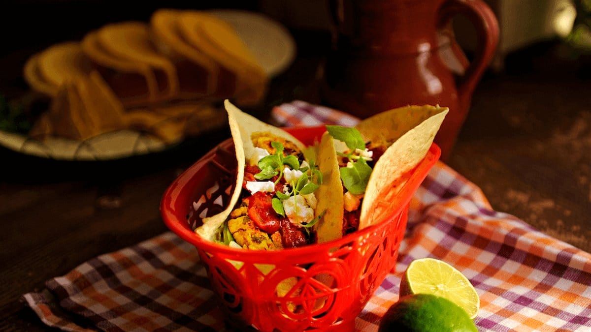Det är lätt att drälla när man äter tacos