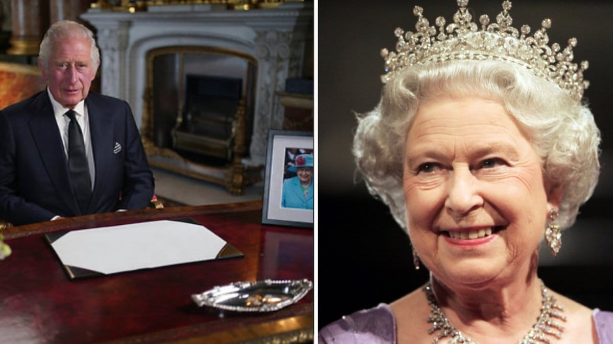 Charles III håller sitt första tal som kung.