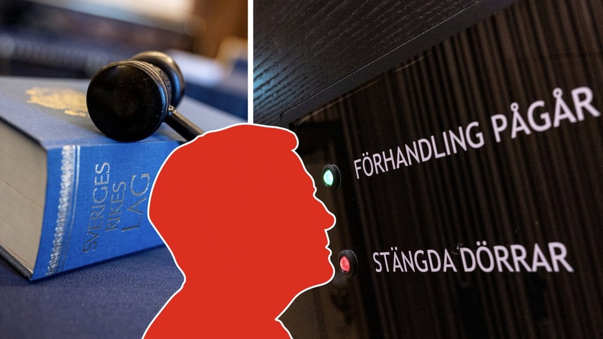 Mannen döms till fängelse.