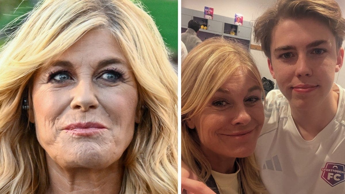 Pernilla Wahlgren och Theo Wahlgren