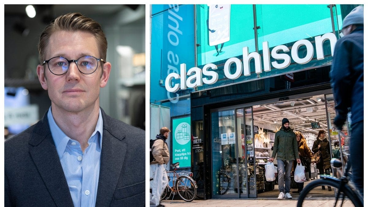 Kristofer Tonström, 43, är vd för Clas Ohlson.