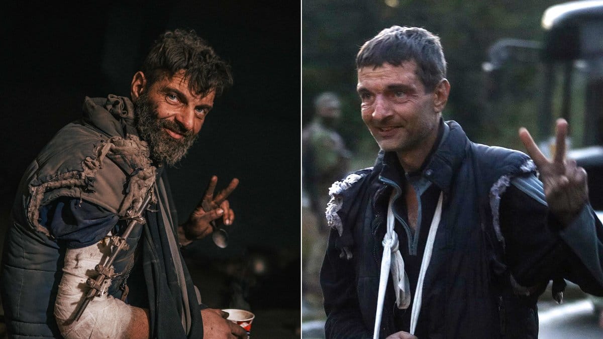 Ukrainska Mykhailo Dianov berättar om sina upplevelser i ryskt fångenskap.