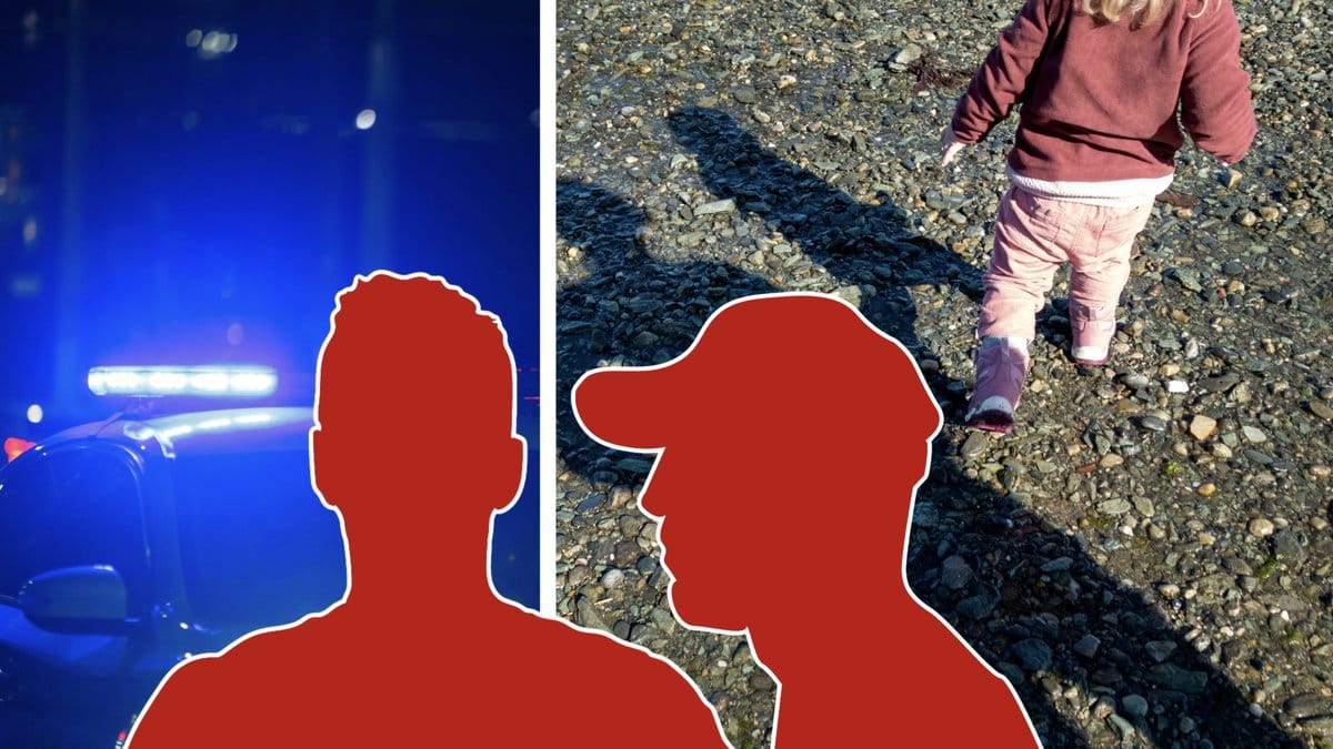 Flickan klarade sig oskadd.