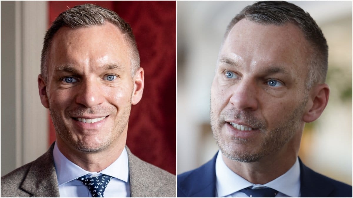 Erik Slottner (KD) är Sveriges civilminister.