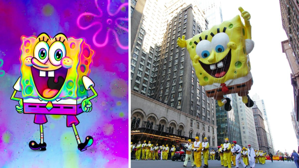 Barndomsikonen Svampbob Fyrkant.