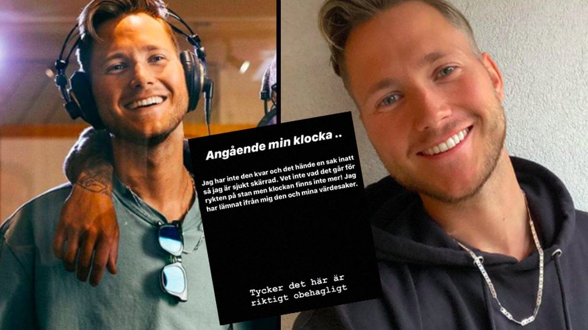 Viktor Frisk mår bra trots rånförsöket.