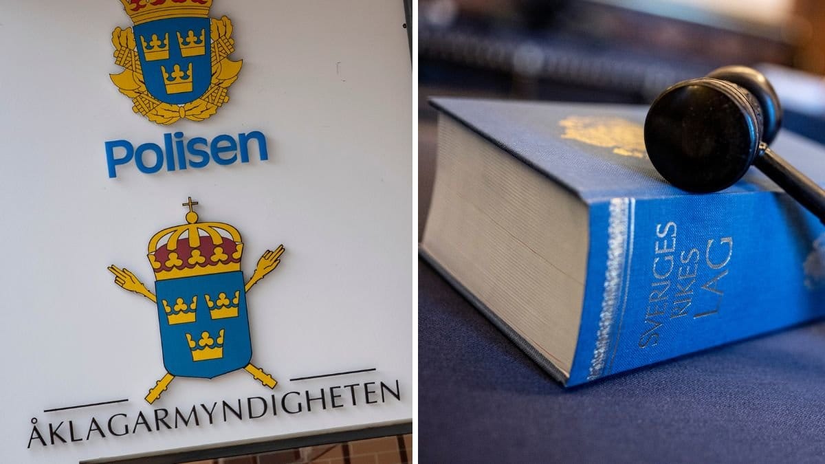 Åklagarmyndigheten och lagbok.