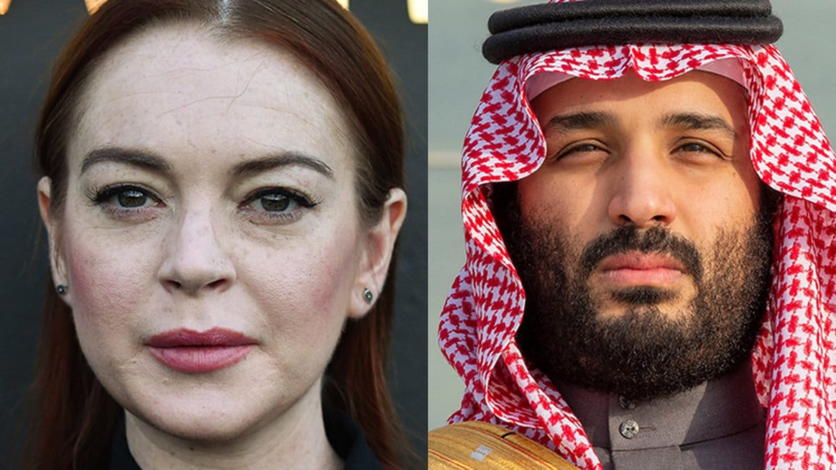 Lindsay Lohan och Mohammed bin Salman