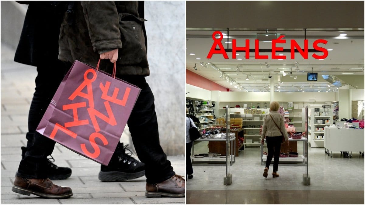 Åhlénspåse och Åhlénsbutik