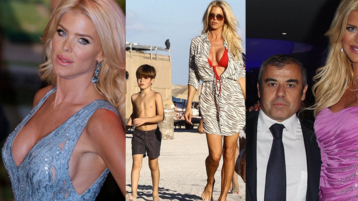 Victoria Silvstedt sommarpratar. 