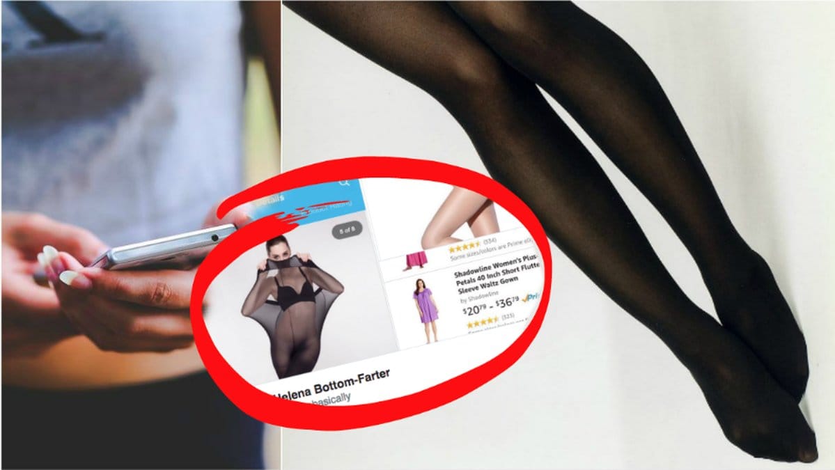 Wish får kritik för reklamen för strumpbyxor