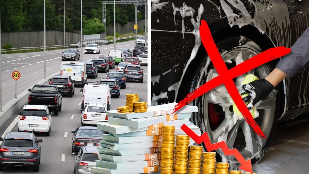 Bilkö och biltvätt.