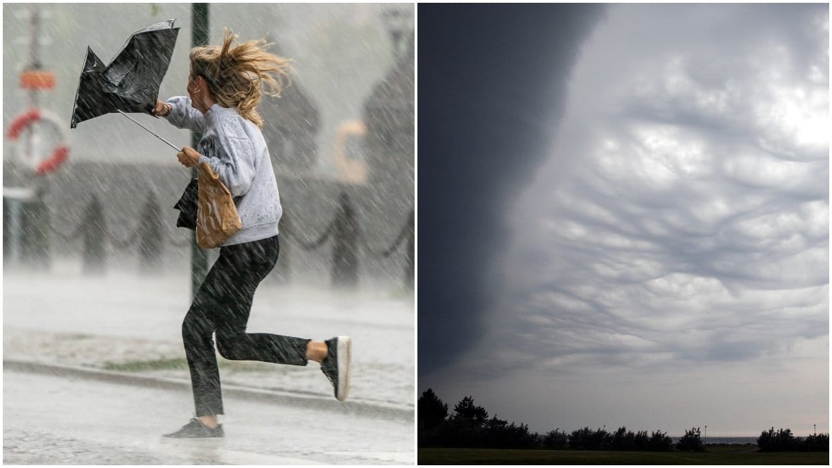 Sommarvärmen är nu över och istället väntar regn, åska och kall temperatur i stora delar av landet – redan imorgon.