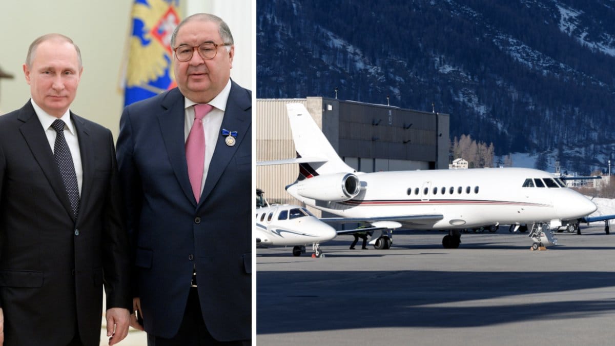 Vladimir Putin och Alisjer Usmanov