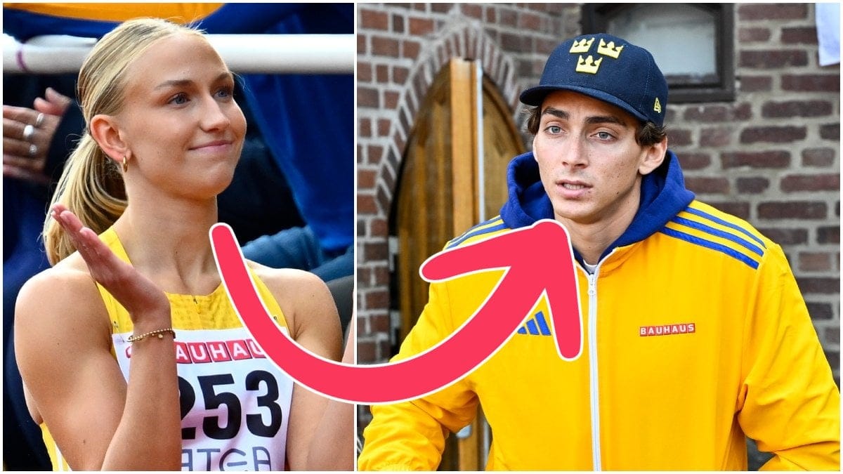 Maja Åskag och Mondo Duplantis.