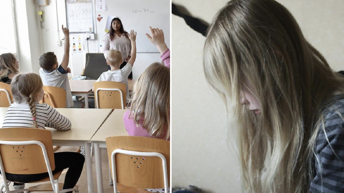 Lågstadieflicka knivhotade skolpersonal. (Arkivbild)