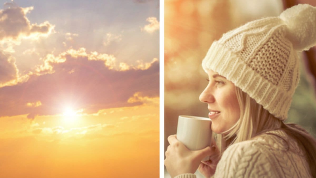 väder, smhi, vinter, sol