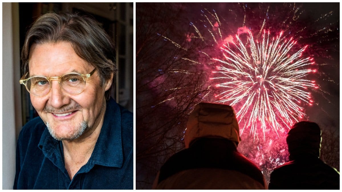 Nyårsklockan 2024/2025 läses av Johan Rabaeus. 