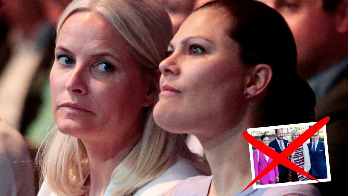 Kronprinsessan Victoria och Mette-Marit