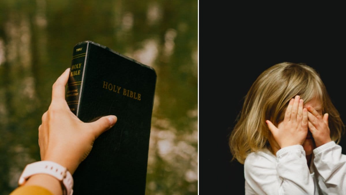 En tre år gammal flicka avled till följd av en exorcism utförd av hennes mamma, morfar och morbror.